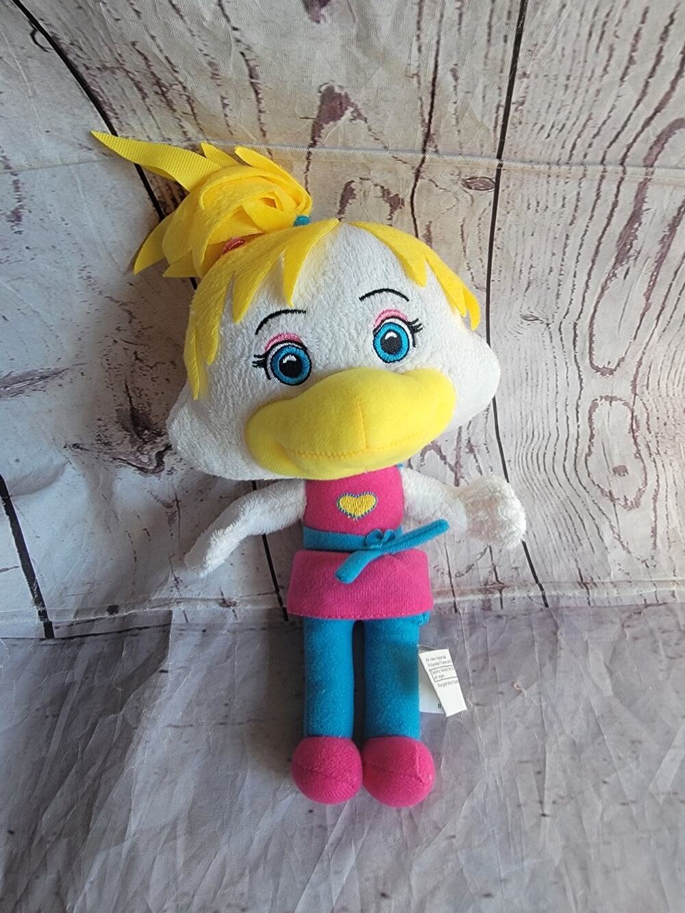 Chuck E Cheese Helen Henny 10" Stuffed Plush Girl Doll Character Toy Pre-owned